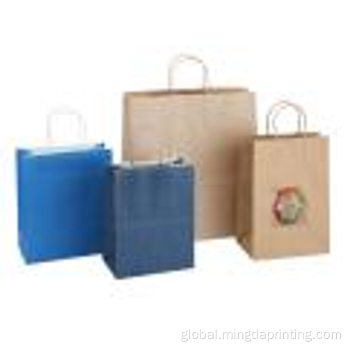 Paper Bag Customized twisted rope handle paper bag Factory